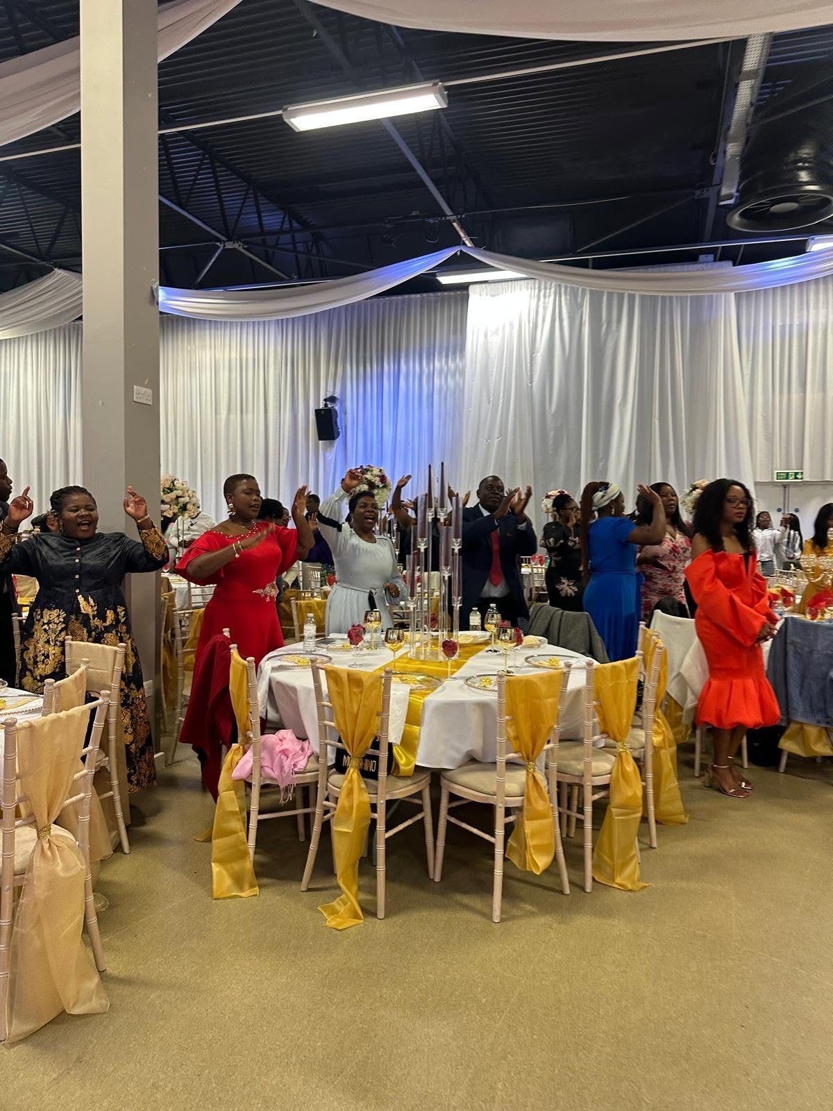 Church community at the launch