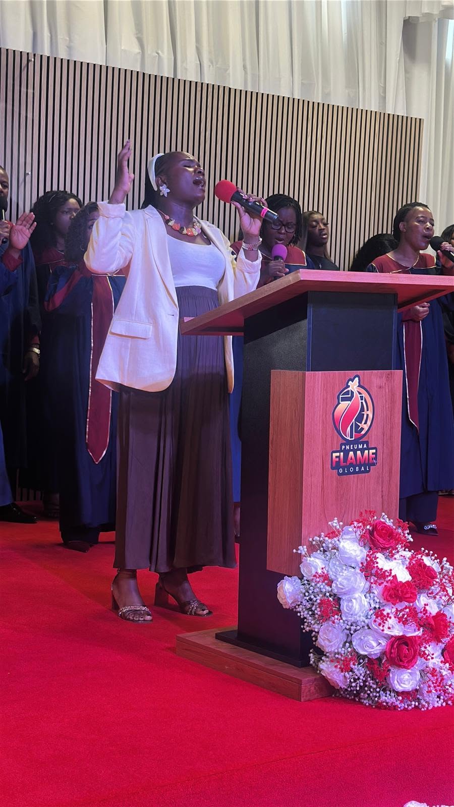 Launch celebration at the Pneuma Flame Global launch