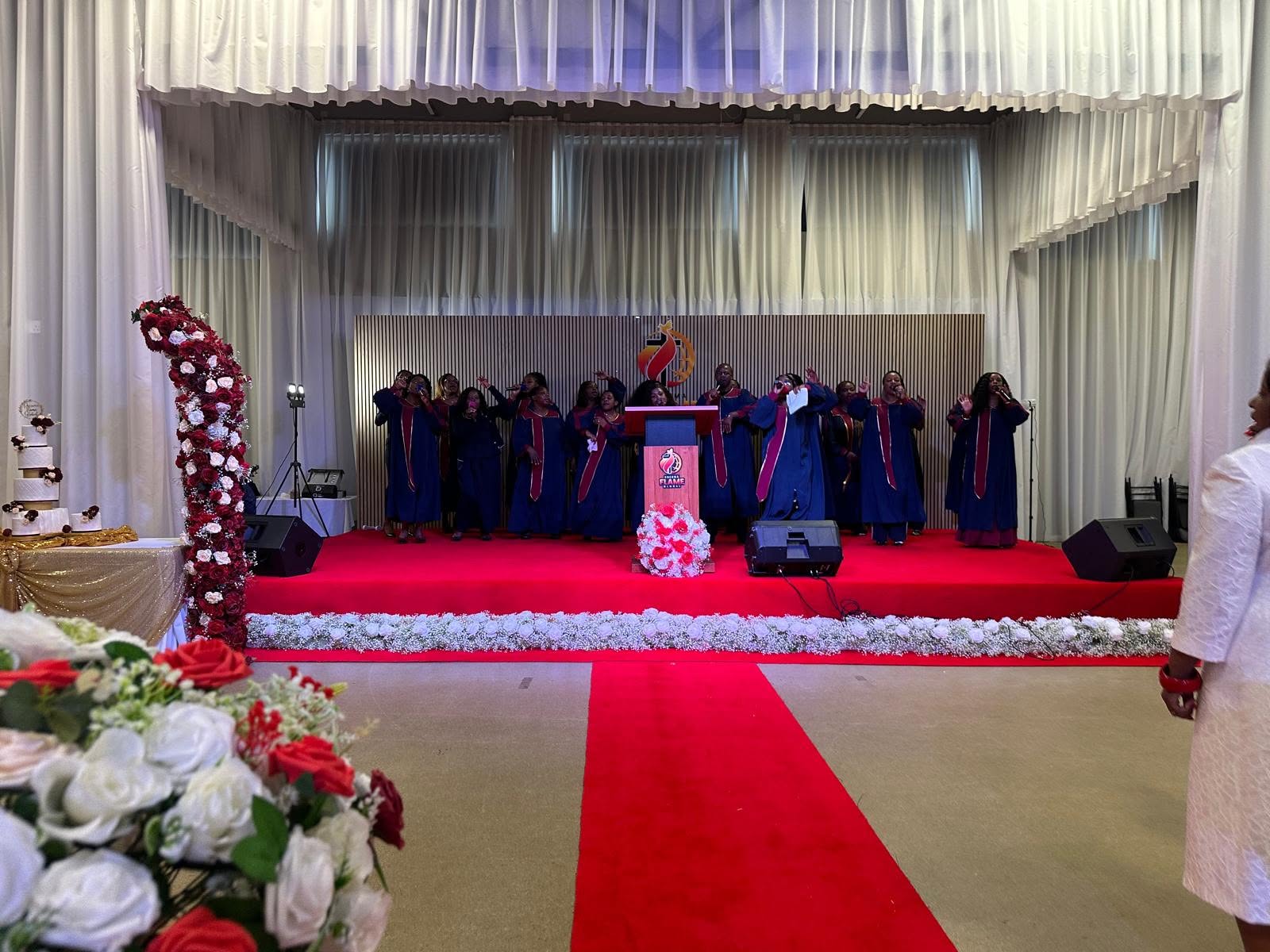 Launch celebration at the Pneuma Flame Global launch